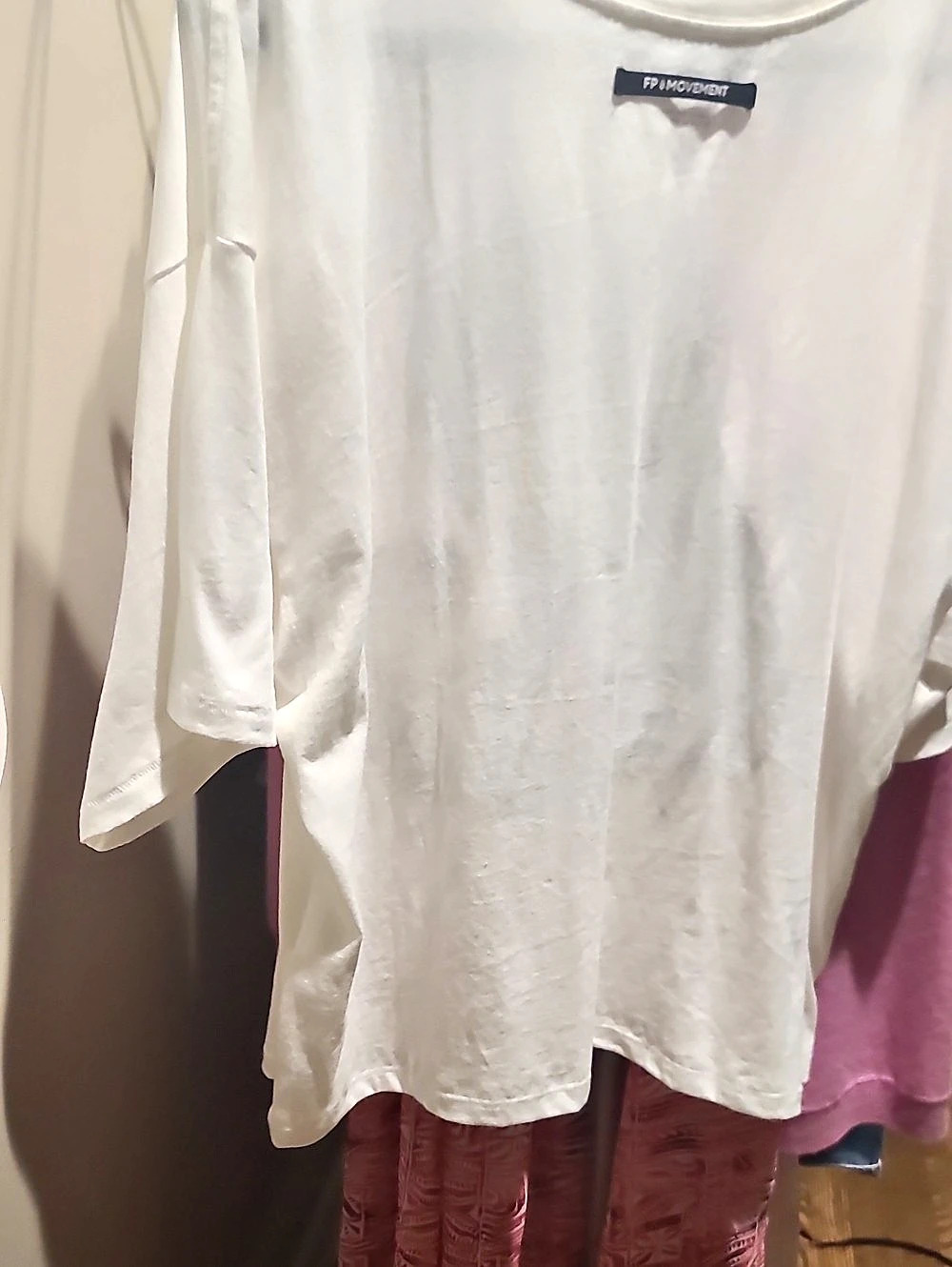 FP Movement Elliot Snowman Graphic Tee White Medium